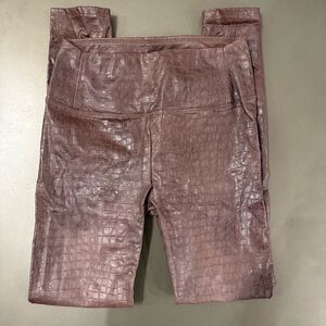 7 For All Mankind Dark Plum Aubergine Leggings - Size XS